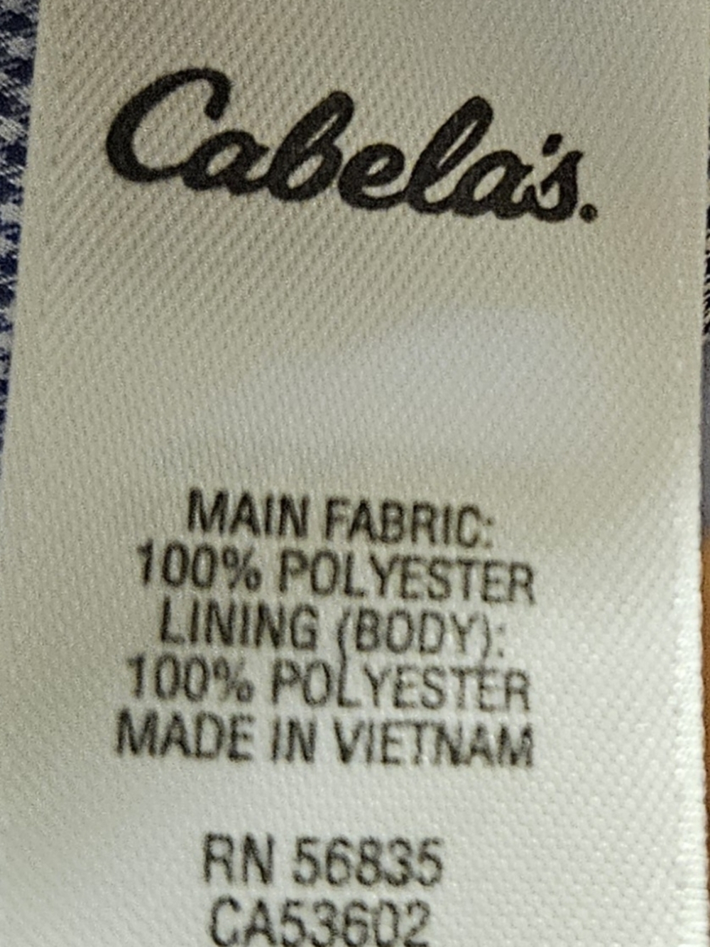 CABELAS mens long-sleeve fishing shirt SIZE MEDIUM COLOR BLUE LM21 - Picture 15 of 16